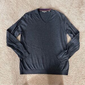 EUC Men’s Grey V-Neck Ted Baker Sweater!